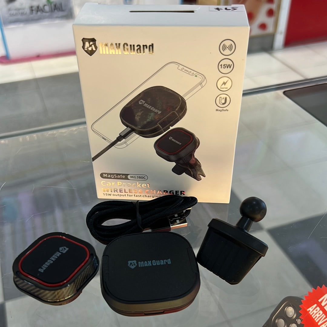 Max Wireless Charger MegSafe Car Holder MG380C