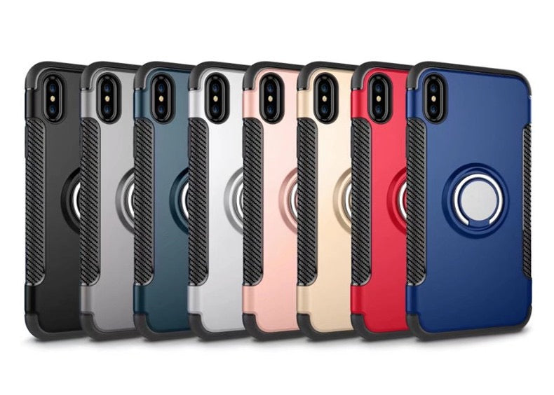 iPhone 7 Heavy Duty Cases with Ring Stand