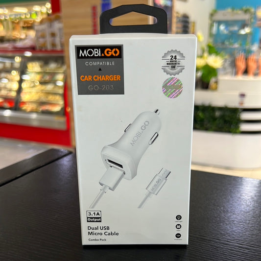Mobi Car Charger Set Micro