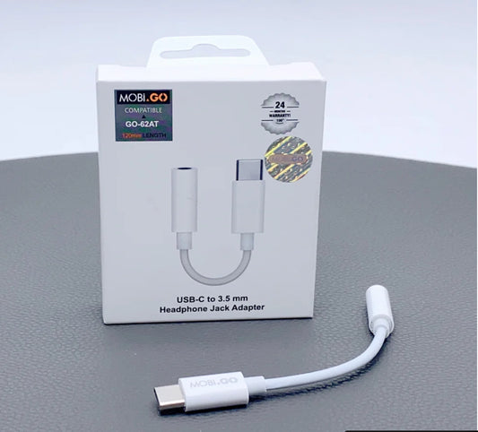 Mobi 12cm Type C to 3.5MM Adapter GO62AT
