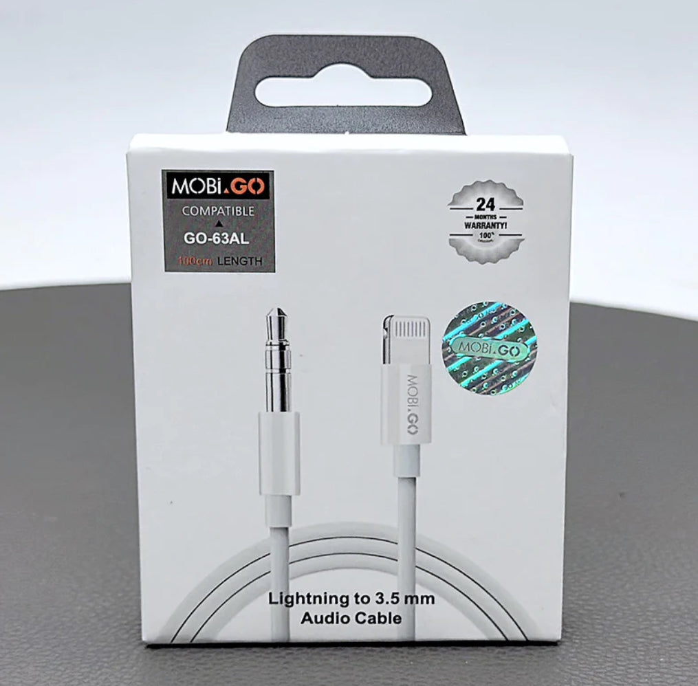 Mobi Lighting to 3.5mm Audio Cable GO63AL