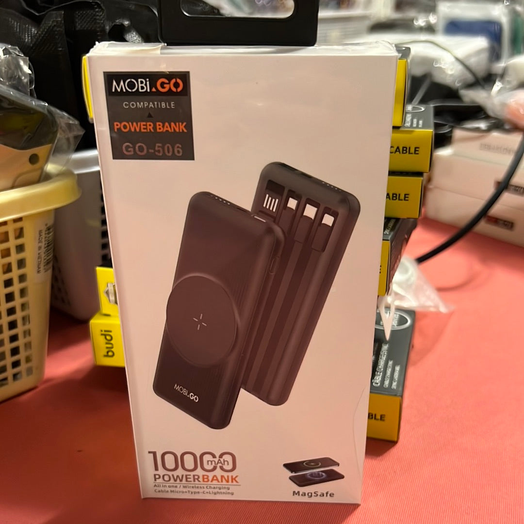 Mobi 10000mAh All in one Power Bank GO-506