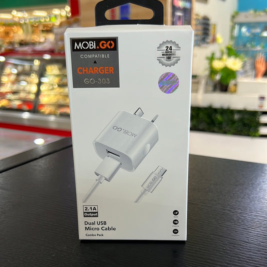 Mobi Wall Charger +Micro GO303