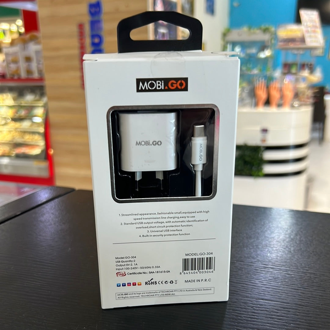 Mobi Wall Charger Set Type C
