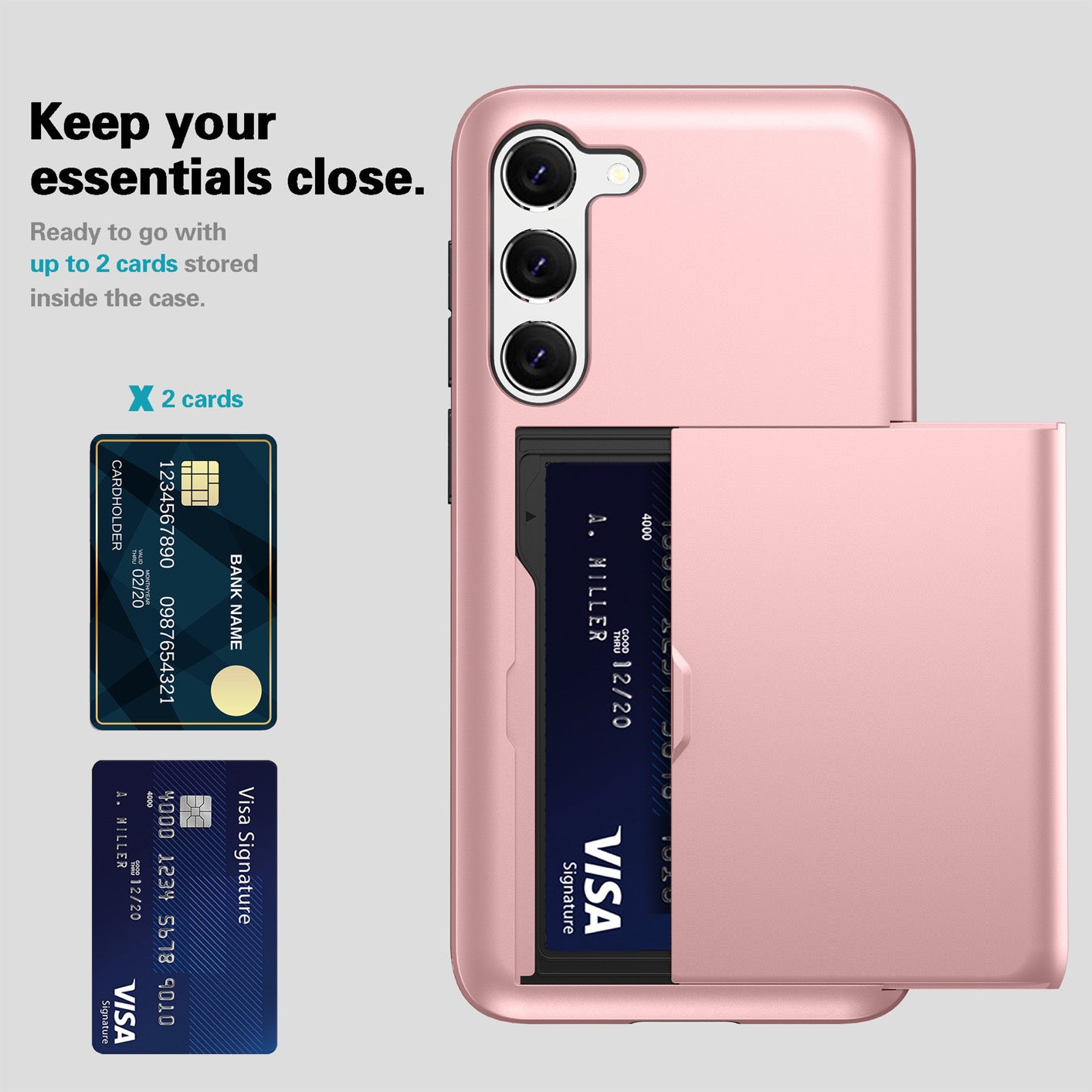 iPhone 11 Sliding Card Storage Case