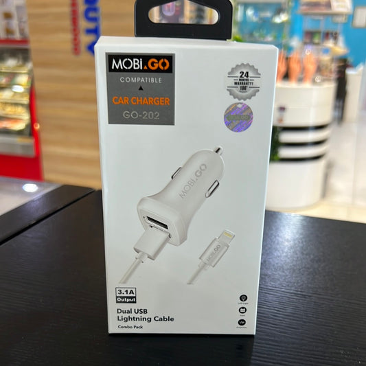 Mobi Car Charger Set Lightning