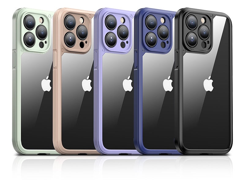 iPhone 13 Max Transparent  Colour Bumper Case