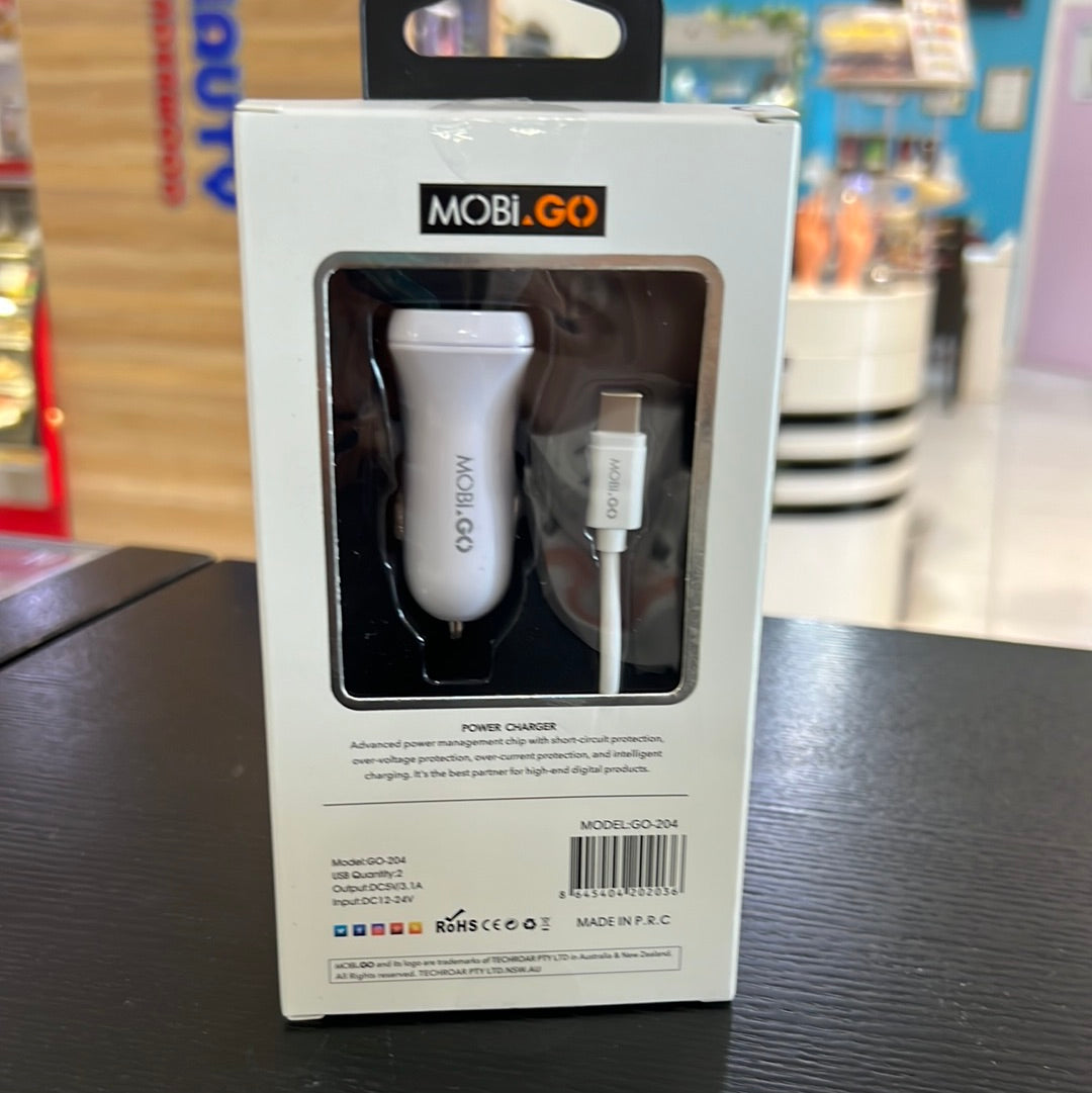 Mobi Car Charger Set Type C